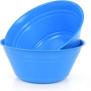 B&S Curly Small Plastic Bowl – Durable, Lightweight Kitchen Accessory with Unique Curly Design – BPA-Free, Easy to Clean, Eco-Friendly Serving & Mixing Bowl for Everyday Use
