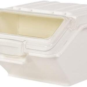 Ingredient Bin, 47L Capacity, White,59cm x 48.5cm x 43.8cm