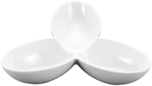 D097 Melamine 8.7" Conjoined Bowl White - 222x201x43