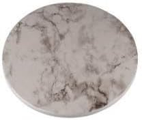 OLD ROCK Marble Melamine Round Board, 23 x 23 cm