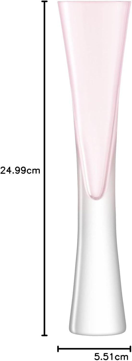 LSA International LS 550317 Roze Moya Champagne Flute 170 ml Set van 2 Stuks - Image 3