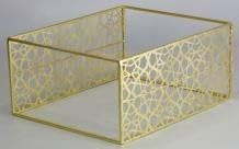 Decorative Elevation, 15.24 cm Height, Gold
