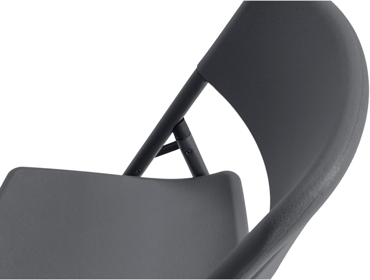 Norman Chair, Plastic, Foldable, Shark Gray, 47x50.7x85.8 cm, Load Capacity 272 kg - Image 3