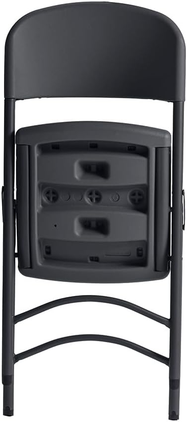 Norman Chair, Plastic, Foldable, Shark Gray, 47x50.7x85.8 cm, Load Capacity 272 kg - Image 5