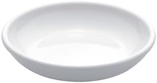 Melamine Sauce Dish, 4 inch, 11cm Diameter x 2.5cm Height, White, Microwave Safe, Non-Stick