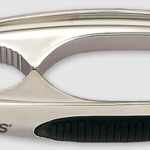 B&S Nut and Seafood Cracker 160mm – Heavy-Duty Stainless Steel Shellfish & Nut Opener with Non-Slip Grip – Gift Box Included – Kitchen Accessories