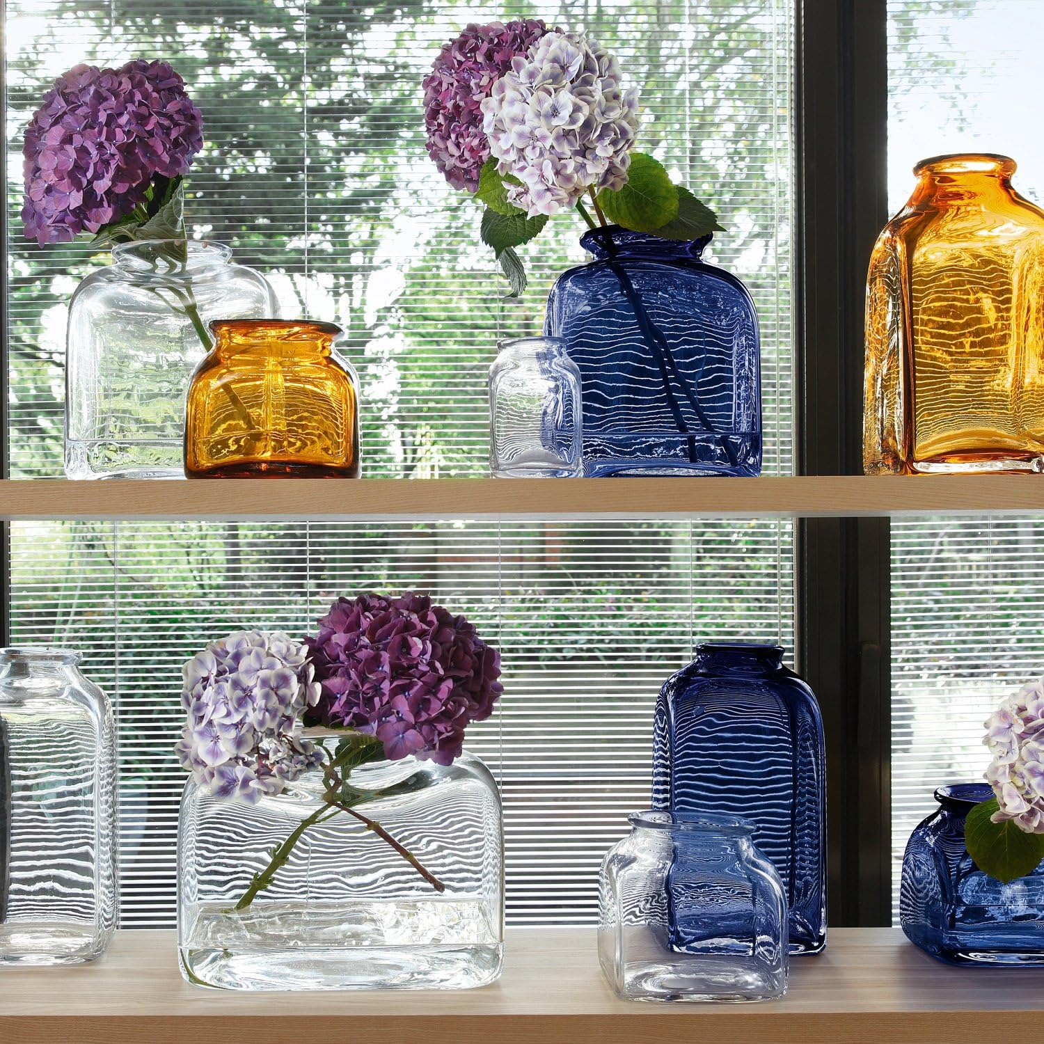 LSA International Umberto Vase, H6", Clear - Image 2