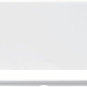 B476 13 Inch Rectangular Melamine Sushi Plate, 33x15.2x1.4 cm, White
