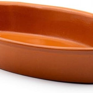 Corzana Terracotta Clay 603 OVAL SPLIT Nº. 3 43cm x 25cm Weight: 2.10kg