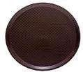36.5cm Round Microwave Oven Tray, 12 x 24 inches, Black ABS Plastic