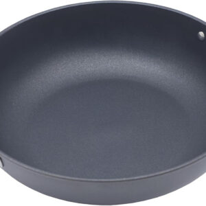 B&S Non-Stick Die-Cast Aluminum Saucepan Without Lid | Durable Eldiamant Coating Pan with Cast Iron Handles | Dishwasher Safe & Oven Safe Black Saucepan | Available in 24, 28, 32, 36cm Sizes (24cm)