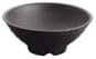 C058 Black Frosted Melamine Bowl, 20.4cm Diameter x 8.1cm Height, 8 inches