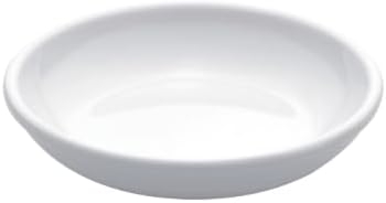 Melamine Sauce Dish, 11cm Diameter x 2.5cm Height, White, Microwave Safe