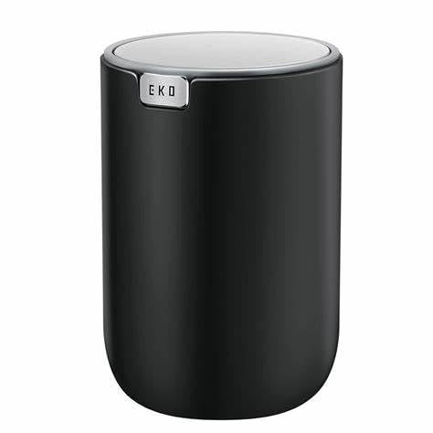 EK9206 EKO Brand 1.5L Table top trash bin, color:Black