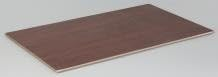 ACASIA Gastronorm 1/1 Brown Melamine Board, Wooden Board - 1/8" Baltic Birch Plywood