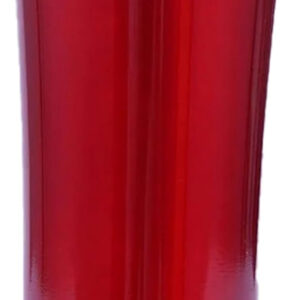 B&S Stainless Steel Tumbler Flask Bottle with Plastic Lid | Vacuum Insulated Beverage Bottle | Leak-Proof Insulated Double Wall | 12 Hours Hot and Cold Water Bottle | Vacuum Flask 500ML, Red