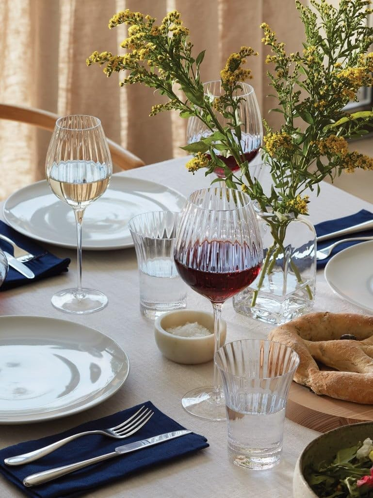 LSA International Aurelia Red Wine Glass 660ml Clear Optic | Set of 4 | Mouthblown & Handmade Glass | AU09 - Image 2