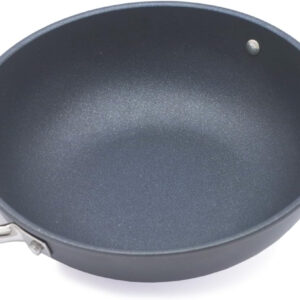 Risoli Professional Non-Stick Frying Pan Ø24 High Thickness Cast Aluminium with 18/10 Stainless Steel Handles, Made in Italy