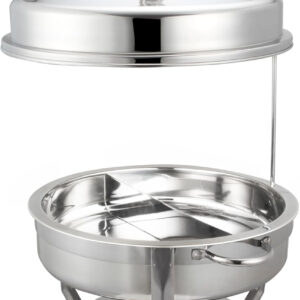 868-2 Chafing Dish, Stainless Steel, 8L Capacity, 2 Divisions, 52x43x76.5cm