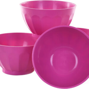 Mintra Home Unbreakable Bowls 4pk (Small - 250ml, Purple)