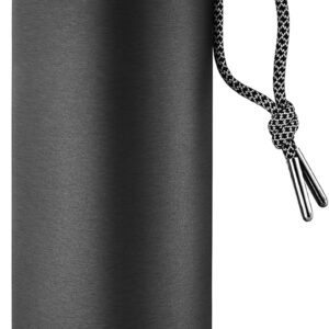 EVA SOLO 24/12 To Go insulated bottle. The contents stay cold for 24 hours and warm for 12 hours. Black