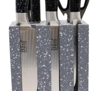 knife Set 8Pcs With Stand/Bass/BS12