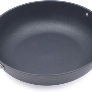 RISOLI Professional Non-Stick Frying Pan Ø32 High Thickness Cast Aluminium with 18/10 Stainless Steel Handles, Made in Italy