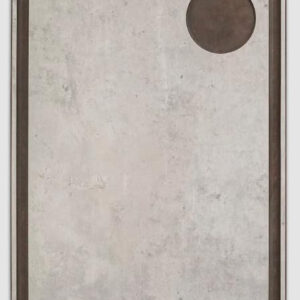 B&S 766000 Brown Wooden Serving Board with Juice Groove and Sauce Dip Slot – 330x230 mm | Rectangular Food Platter for Cheese, Snacks, Appetizers, Steaks (Grey)