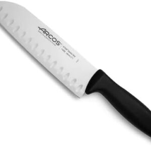 B&S Menorca Santoku Knife 18cm – Stainless Steel Japanese-Style Chef Knife with Ergonomic Handle for Slicing, Dicing & Chopping – Kitchen Essential