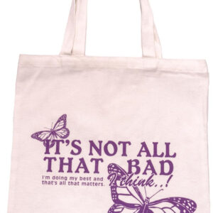 B&S Cotton Canvas Tote Bag | Eco-Friendly Shopping Bag with Handles | Durable Reusable Grocery Tote | Unisex Patterned Shoulder Bag | Best for Everyday Use | Gifts for Women