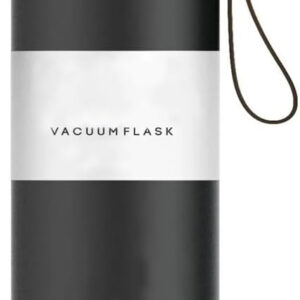 Water Bottles with Portable Lid, BPA Free, Hydro Insulated Thermal Flask for Hot and Cold Drinks 304 Stainless Steel Cup 320ML Rapid Lock/Smooth 6 Hours Hot / 12 Hours Cold Colours: black