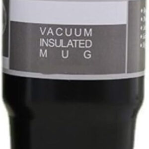 vacuum insulated cup w/leak proof Lid, BPA Free,Insulated double wall for Hot and Cold Drinks 18/8 Stainless Steel Cup 600ML Rapid Lock/Smooth 6 Hours Hot /12 Hours Cold Colours: black