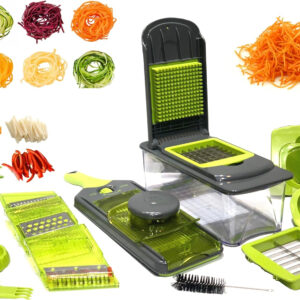 Super Kitchen Set Made of stainless steel and plastic Excellent multi-purpose robot to shred fruits