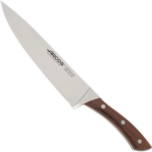 B&S 155510 Maitre Series 170 mm Santoku Knife – Stainless Steel Blade with Triple Rivet Handle, Made in Spain – Ideal for Slicing, Dicing & Chopping (Case Knife 20cm)